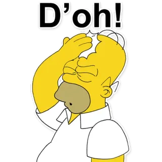 Simpsons_Pack @IMG2D telegram stickers