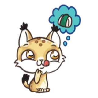 🤔 mèo, sushi, giấc mơ, đồ ăn, động vật, dễ thương whatsapp sticker