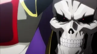 😐 Ainz Ooal Gown Overlord 动漫, 骷髅, Overlord, 安兹·乌尔·恭, 魔法, 黑暗幻想 telegram sticker