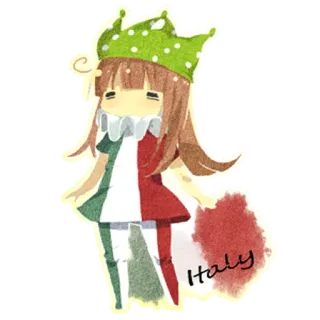 Clownpiece Flags (fuuga (perv rsity)) telegram stickers