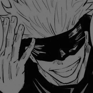 🌟 Satoru Gojo Jujutsu Kaisen Anime, Manga, Gojo Satoru, Jujutsu Kaisen, Charakter, Fanart, Sticker telegram sticker