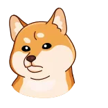 🤨 Doge dog, shiba inu, meme, internet, cute whatsapp sticker
