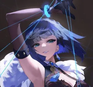🧿 Yelan Genshin Impact Anime, Game, Nhân vật, Phụ nữ, Yelan, Genshin Impact telegram sticker