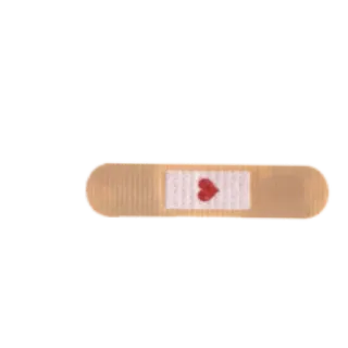 💞 bandage, heart, first aid, medical, care, wound, adhesive telegram sticker