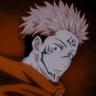 🌟 Ryomen Sukuna Jujutsu Kaisen Anime, Manga, Zauberer, Fluch, König, Böse, Geist telegram sticker