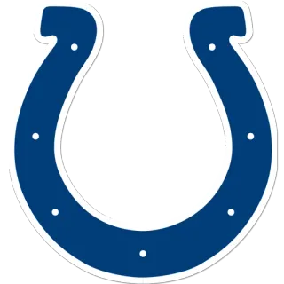 🏈 подкова, Indianapolis Colts, спорт, НФЛ, американский футбол telegram sticker