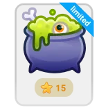 🎁 limited kociołek, eliksir, halloween, magia, naklejka, oko, limitowany whatsapp sticker