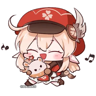 🏃‍♀️ @HAWKS anime, chibi, cartoon, sticker telegram sticker