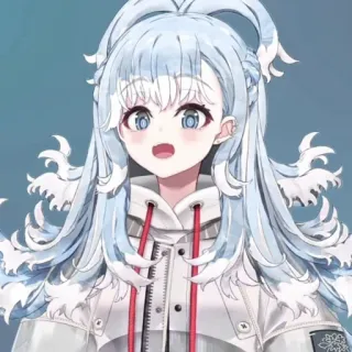 💦 Kobo Kanaeru Anime, Vtuber, Kobo Kanaeru, Carino/a, Idol telegram sticker