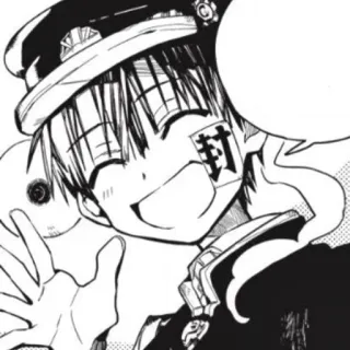 ⛓ Hanako Toilet-bound Hanako-kun 封 Anime, Mangá, Hanako-kun, Escola, Sobrenatural whatsapp sticker