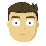 ✅ 脸, 头, 卡通, 男性, 人, 男人 telegram sticker