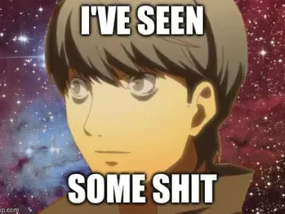 😳 I'VE SEEN SOME SHIT Meme, Meme de Internet, Texto, Divertido, Humor telegram sticker