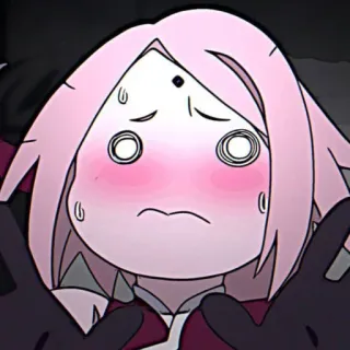 🥵 Sakura Naruto anime, Sakura, Naruto, cartoon telegram sticker