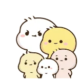 🤘 милый, семья, добрый, иллюстрация, наклейка telegram sticker