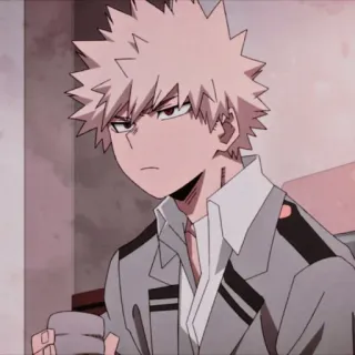 💥 Katsuki Bakugo My Hero Academia anime, my hero academia, bakugo, katsuki, character, manga telegram sticker