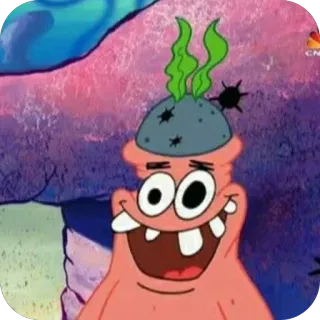 🫥 Patrick Star SpongeBob SquarePants telegram sticker