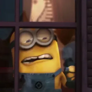 🍌 Minion Minion, Ich - Einfach unverbesserlich, Zeichentrickfigur, Lustig, Gelb telegram sticker