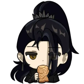 😐 อนิเมะ, มังงะ, ตัวละคร, ขนมขบเคี้ยว, การ์ตูน telegram sticker
