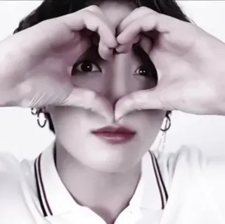 🍒 heart, kpop, love, person, portrait telegram sticker