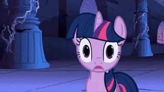🤩 Twilight Sparkle My Little Pony мультфильм, пони, twilight sparkle, анимация, страх telegram sticker