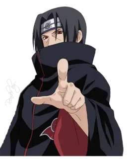 👆 Itachi Naruto アニメ, ナルト, イタチ, うちは telegram sticker