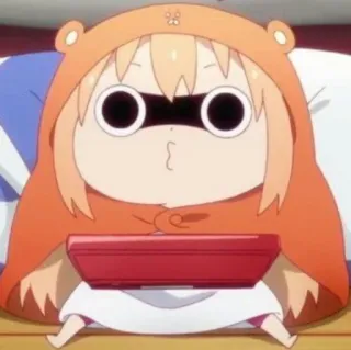 🍤 Umaru Doma Himouto! Umaru-chan anime, umaru, himouto, cute, character, kawaii telegram sticker
