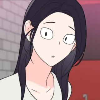 😩 femme, dessin animé, animé, fille, personnage, portrait telegram sticker