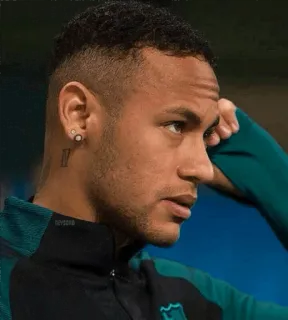 😐 Neymar Неймар, футбол, футбол, спортсмен, спорт telegram sticker