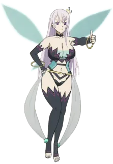 👍 Anime, Peri, Wanita, Karakter, Sayap telegram sticker