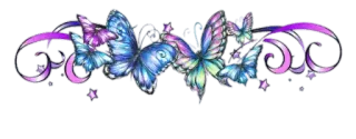🦋 vlinder, paars, blauw, decoratief, bloemen, natuur, patroon telegram sticker