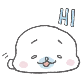 👋 HI 고양이, 인사, 귀여운, 동물, 애완동물, 기발한 telegram sticker