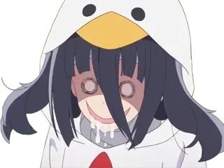 🤤 Аниме, Мультфильм, Жуткий, Страшный, Хоррор, Странный, Смешной telegram sticker