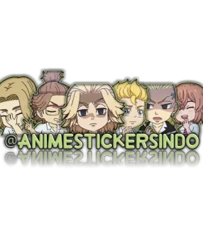 💫 @ANIMESTICKERSINDO Stickers Anime, Anime, Stickers whatsapp sticker