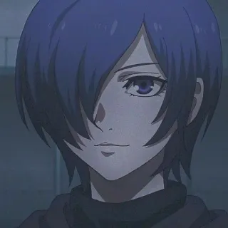 💖 Touka Kirishima Tokyo Ghoul Anime, Tokyo Ghoul, Touka, Kirishima, Manga, Charakter, Weiblich telegram sticker