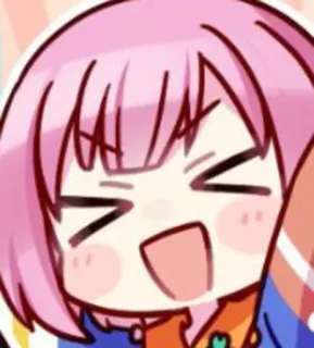 ❤️ anime, manga, expression, kawaii, happy telegram sticker