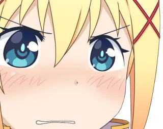 😖 Darkness Konosuba Anime, Konosuba, Darkness, Personaggio, Divertente telegram sticker