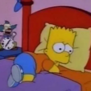 🙁 Bart Simpson The Simpsons Bart Simpson, Cartoon, Die Simpsons, TV-Show, Animation whatsapp sticker