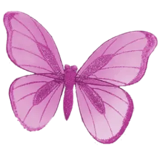 🦋 vlinder, roze, insect, natuur, glitter telegram sticker
