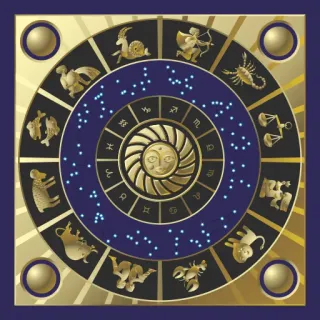 🔅 astrologie, sterrenbeelden, tekens, horoscoop, symbolen telegram sticker