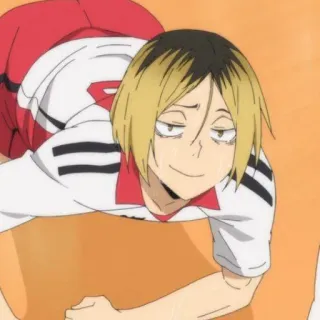🏐 Kozume Kenma Haikyuu!! Anime, Manga, Kenma, Volley-ball, Haikyu!!, Nekoma telegram sticker