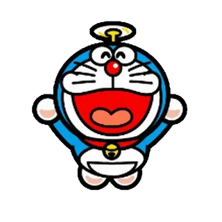 🔵 Doraemon 만화, 애니메이션, 캐릭터, 도라에몽, 고양이 whatsapp sticker
