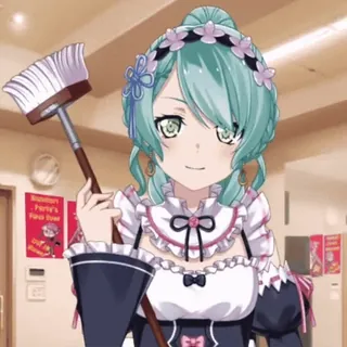 🍟 Rosemary Party's Finest Teas Anime, Maid, Sprzątanie, Słodkie, Herbata telegram sticker