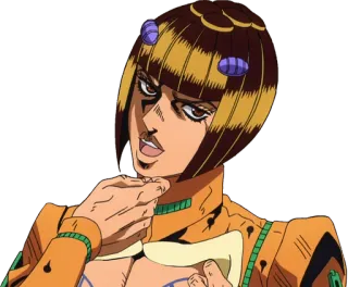 🤔 Bruno Bucciarati JoJo's Bizarre Adventure Anime, Jojo, Bruno, Bucciarati, Charakter whatsapp sticker