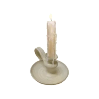 🕯 vela, candelabro, llama, cera, luz, decoración telegram sticker