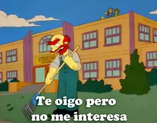 Voy al rato @SimpsonsGrupo telegram stickers