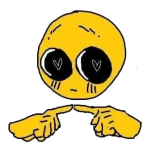🥺 Emoji, Süß, Liebe, Finger, Schüchtern telegram sticker