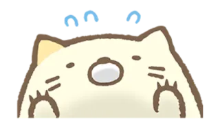 😓 わーい แมว, น่ารัก, คาวาอิ, มีความสุข, ญี่ปุ่น telegram sticker