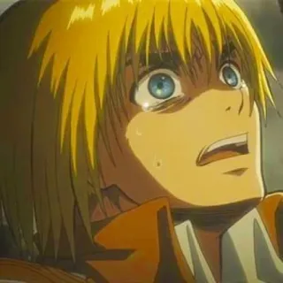 🐤 Armin Arlert Attack on Titan Anime, Charakter, Attack on Titan, Armin Arlert telegram sticker