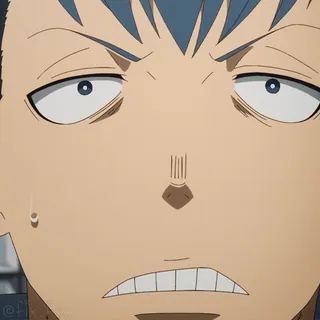 😬 Anime, Dibujos animados, Expresión, Retrato, Animación telegram sticker