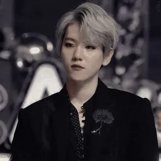 🏹 person, man, portrait, celebrity, kpop, baekhyun telegram sticker